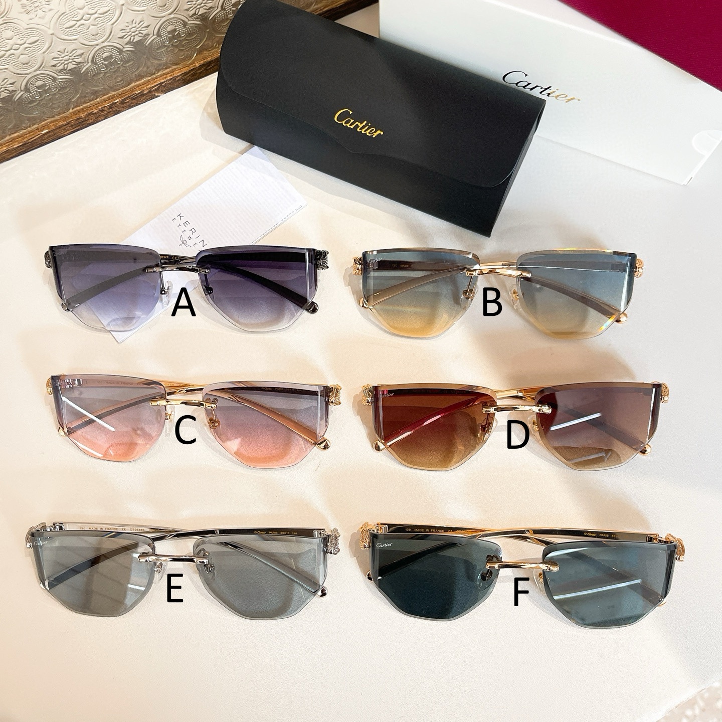 까르띠에 Cartier CT0642S 59口17-130