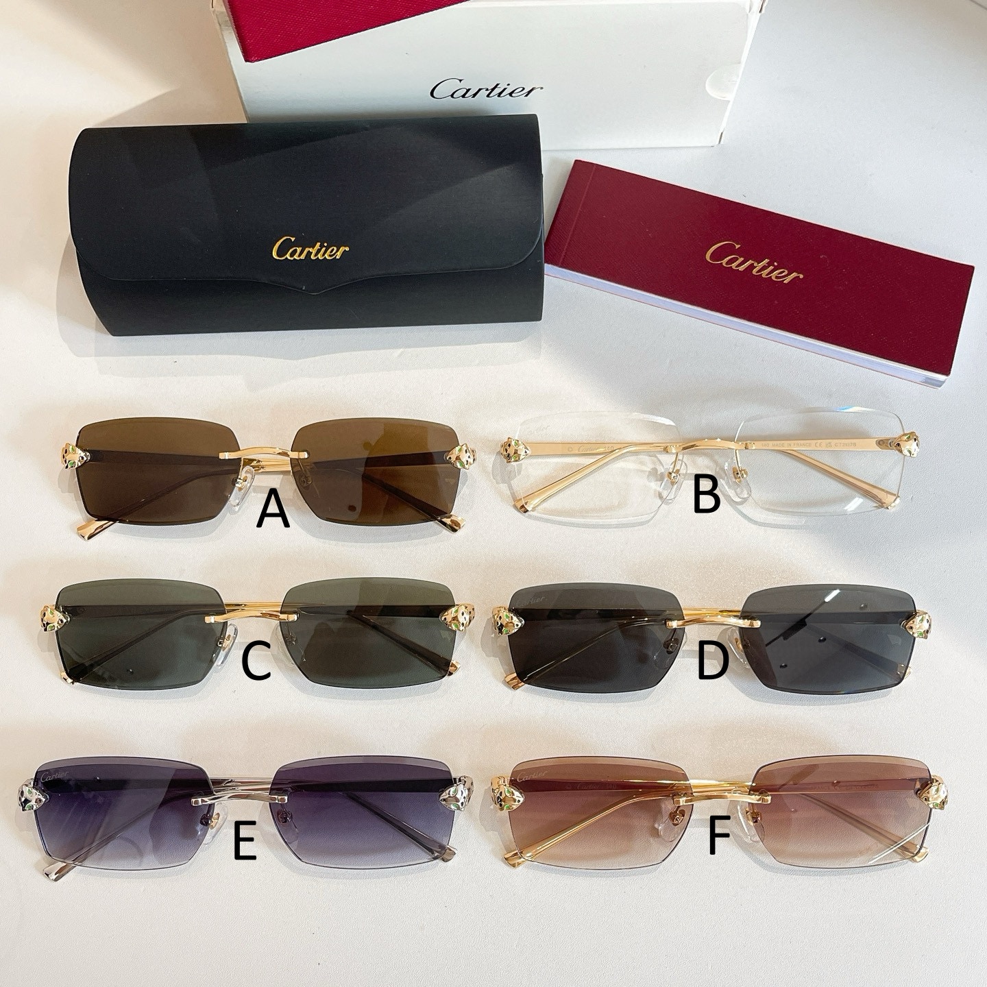 까르띠에 Cartier CT2137S 58口17-140