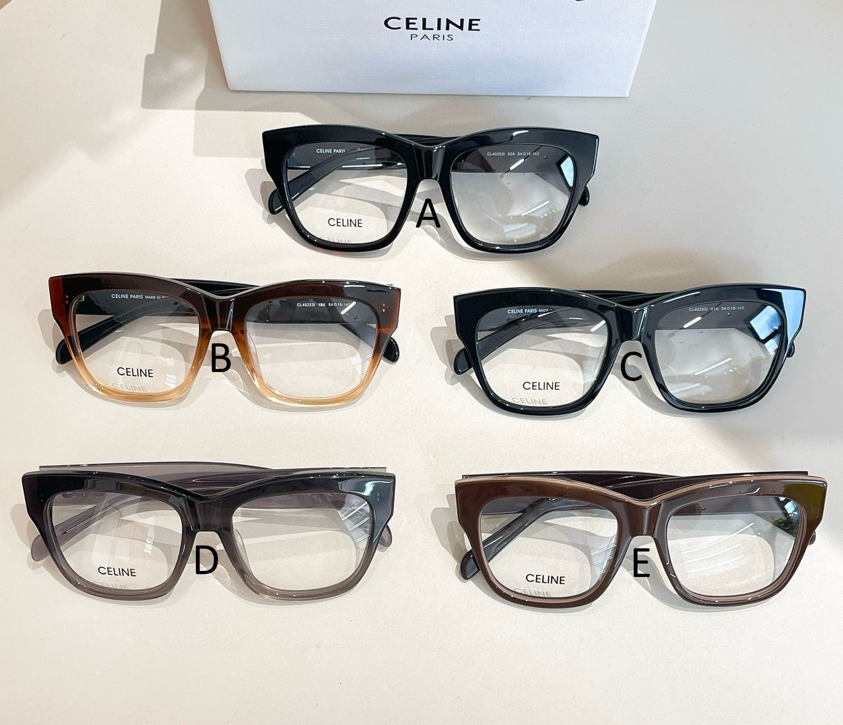 셀린느 Celine CL40253I 54口18-145
