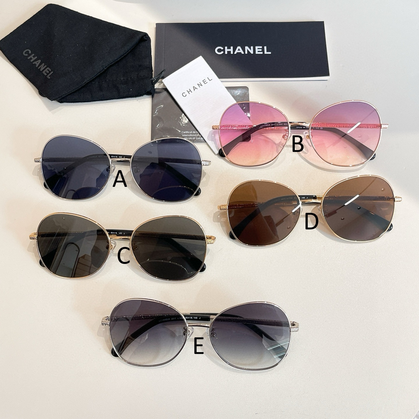 샤넬 Chanel 2216 60口0-140