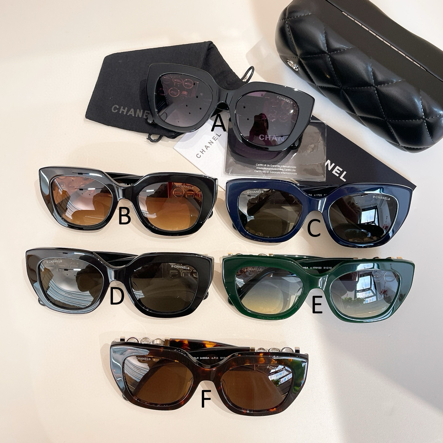 샤넬 Chanel 3488SA 62口16-145