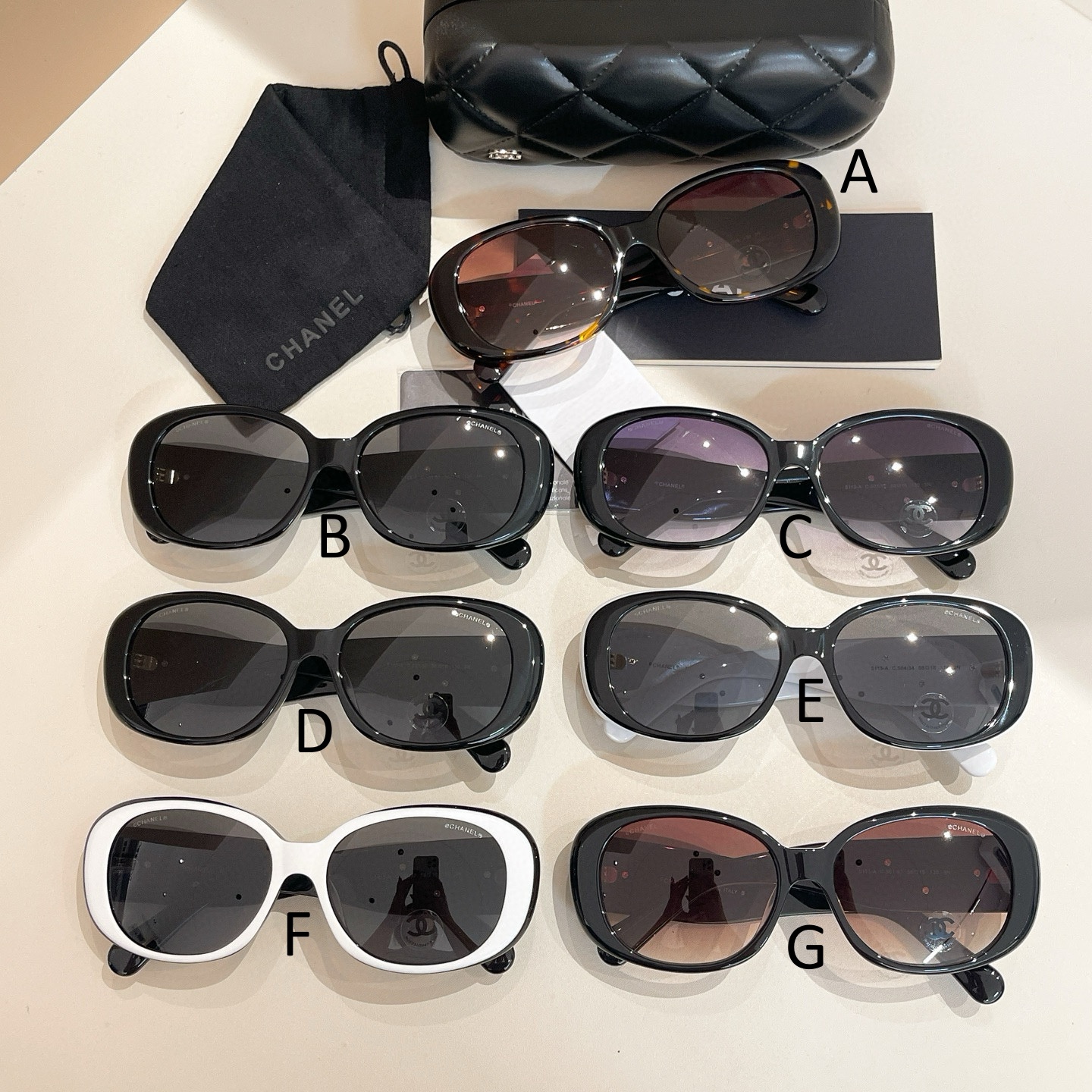 샤넬 Chanel 5113-A 56口16-130