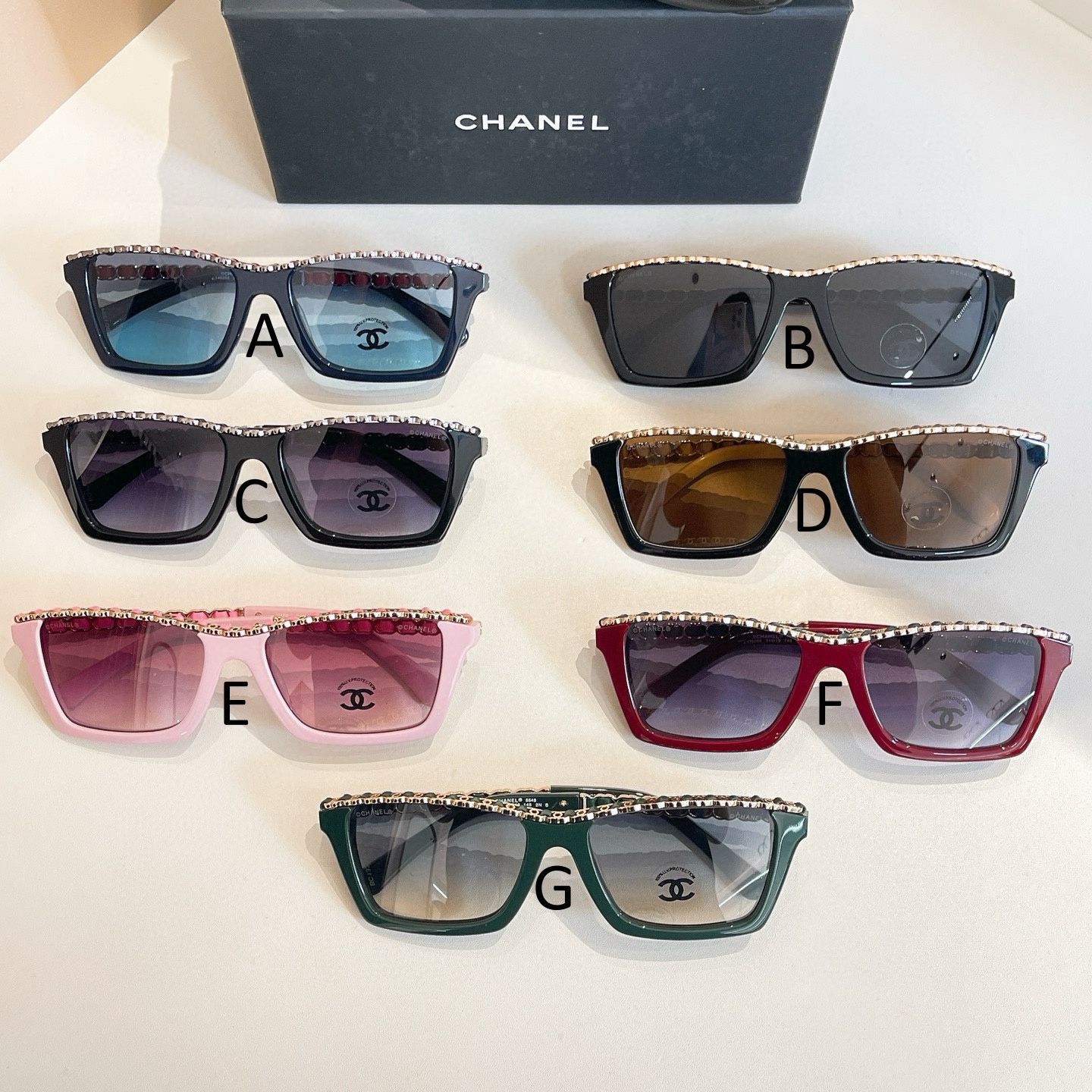 샤넬 Chanel 5548 54口18-145
