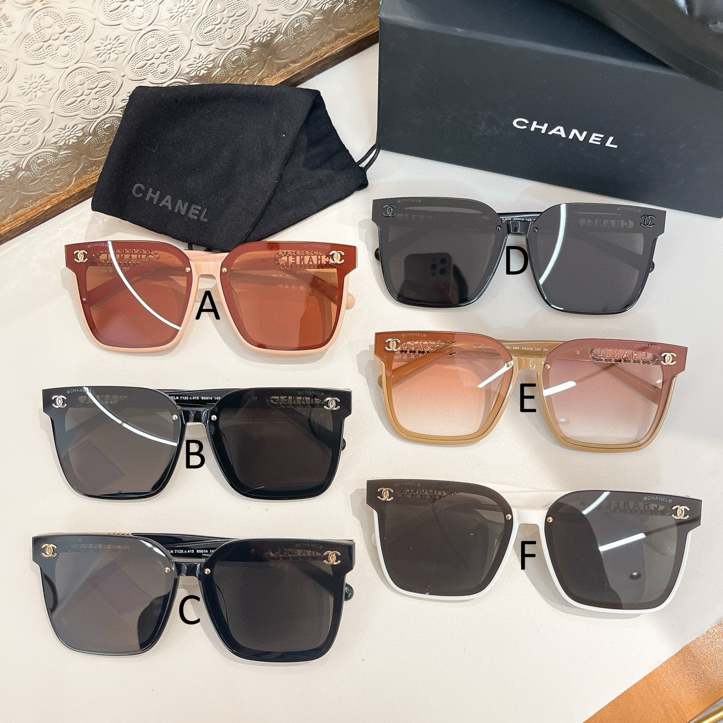 샤넬 Chanel 7125 53口18-140