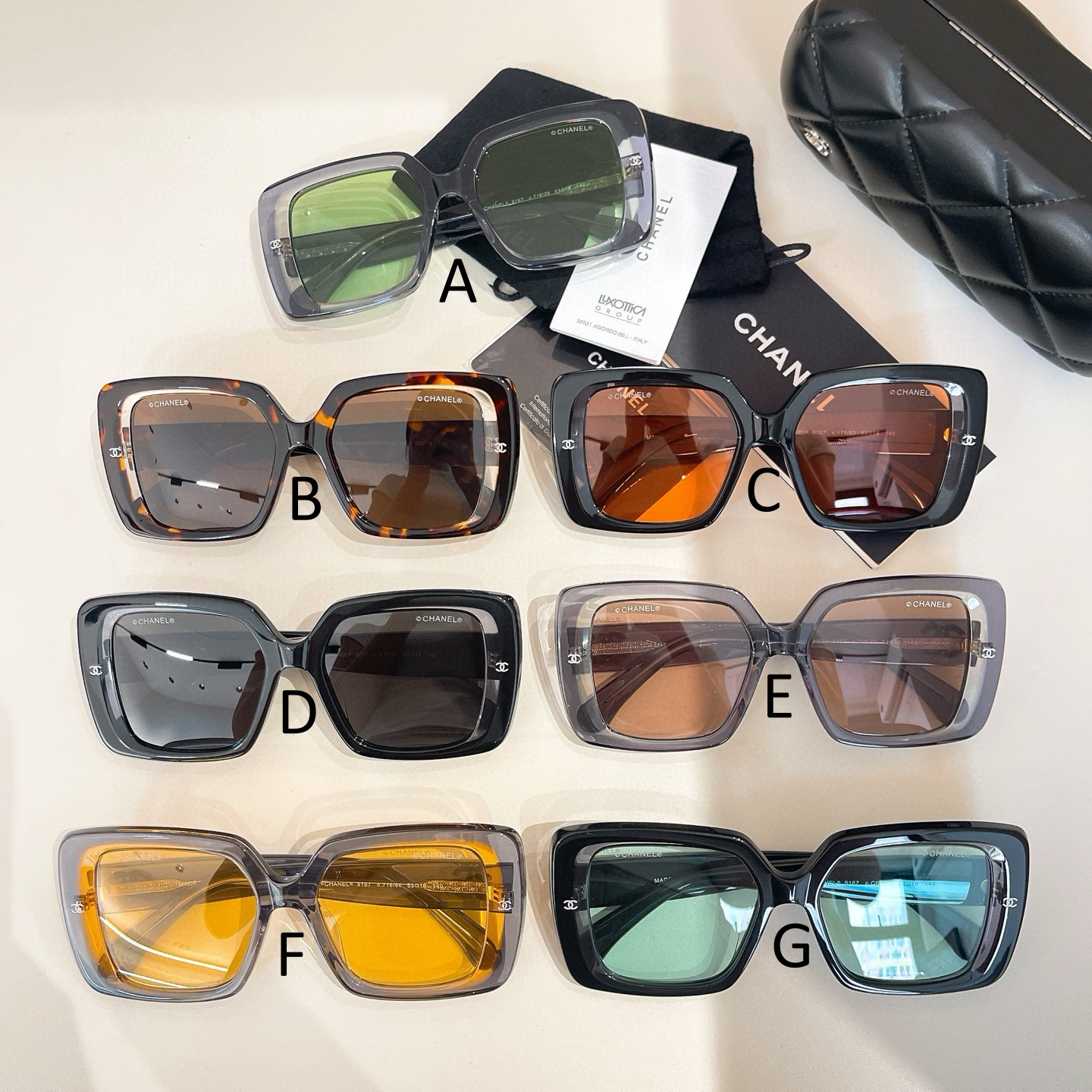 샤넬 Chanel 9167 54口18-140