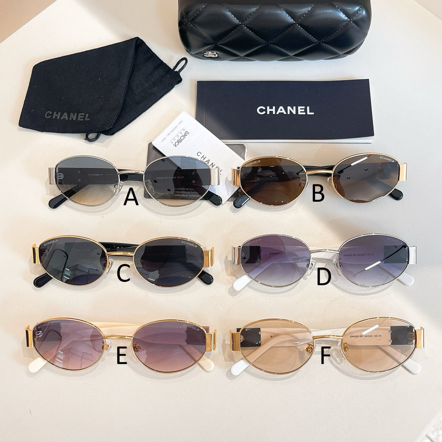 샤넬 Chanel CH4025 54口17-140