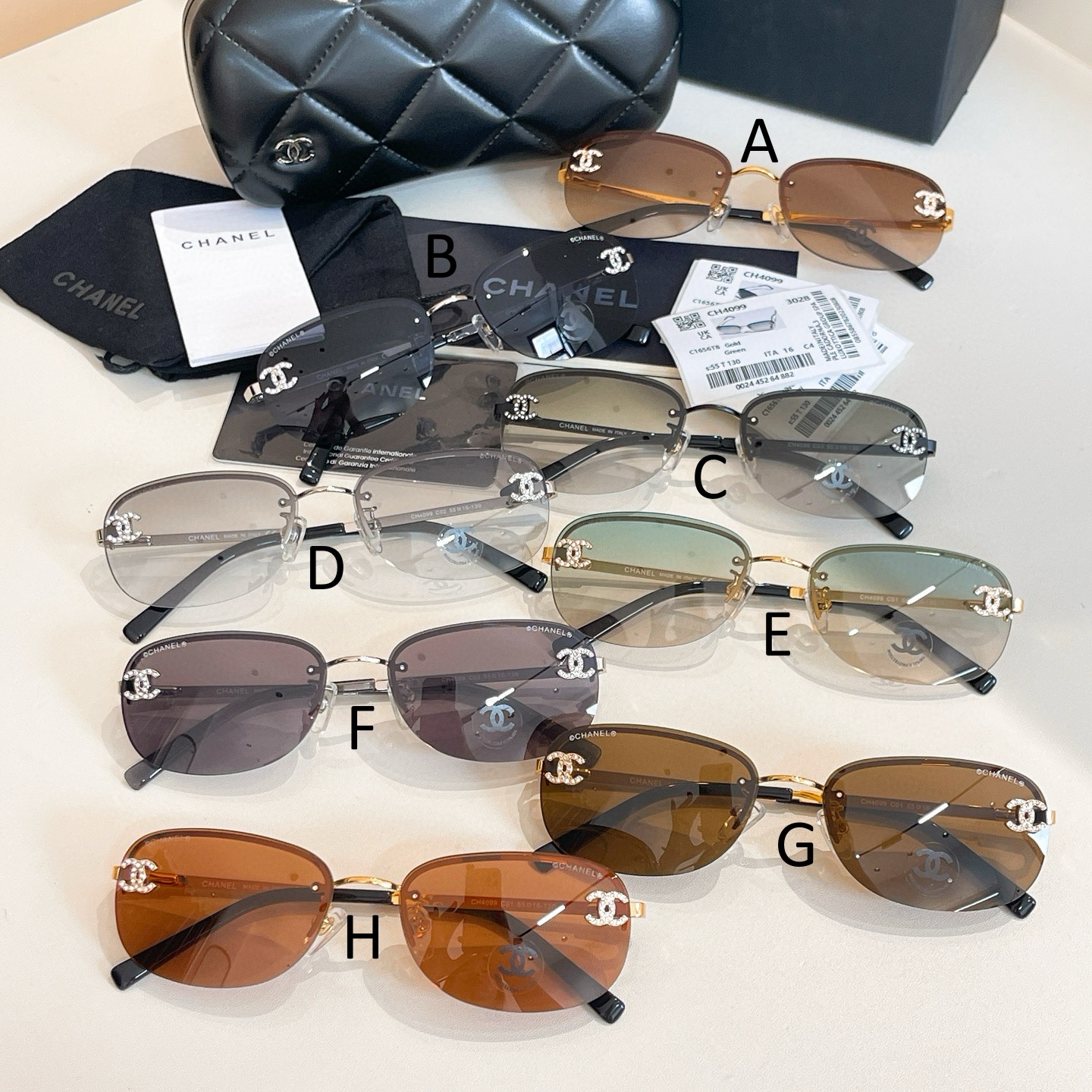 샤넬 Chanel CH4099 55口16-130