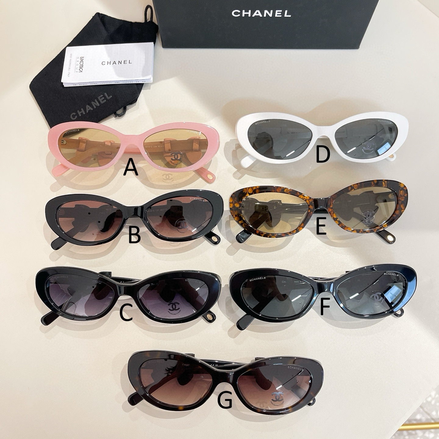 샤넬 Chanel CH9181Q 55口17-140