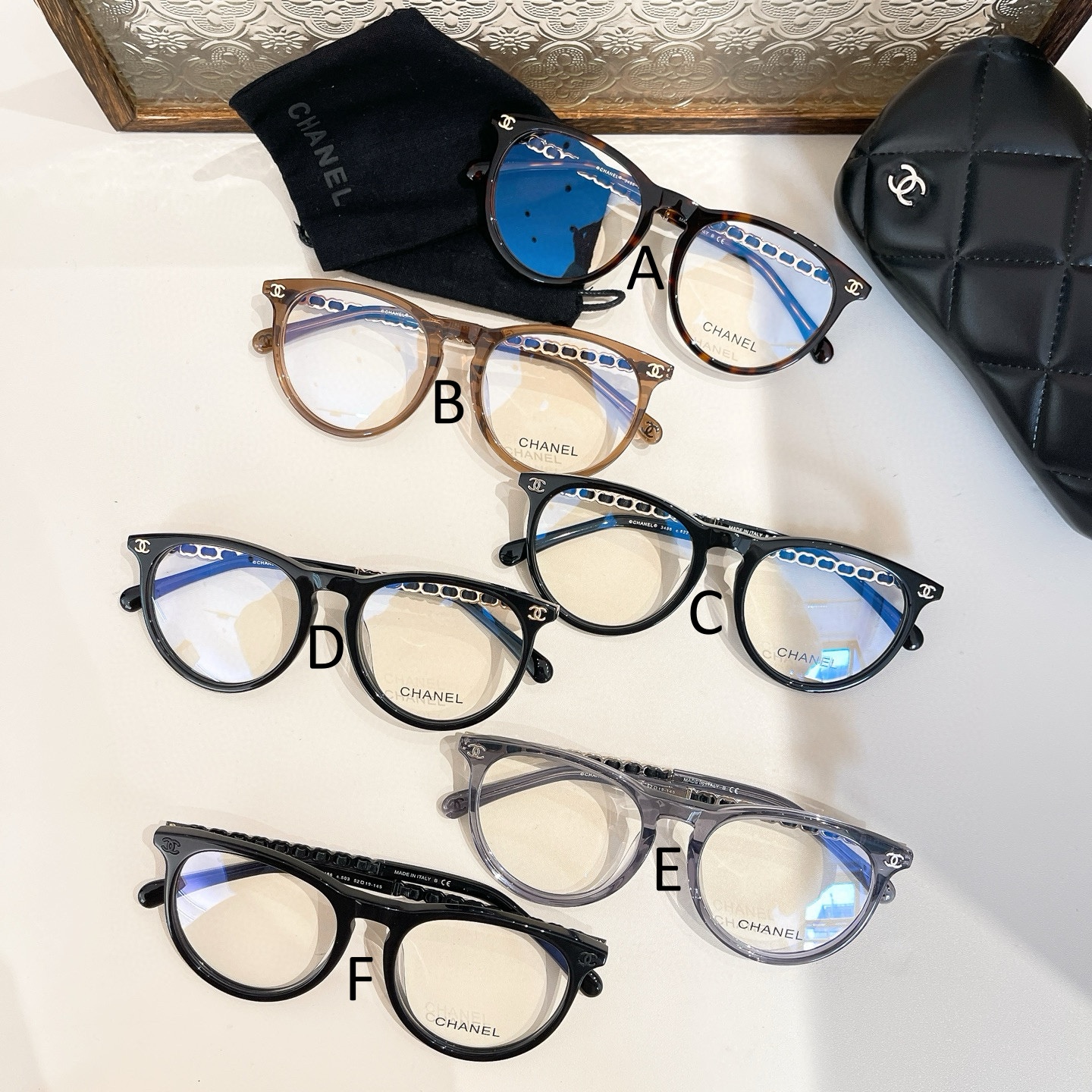 샤넬 Chanel 3486 52口19-145