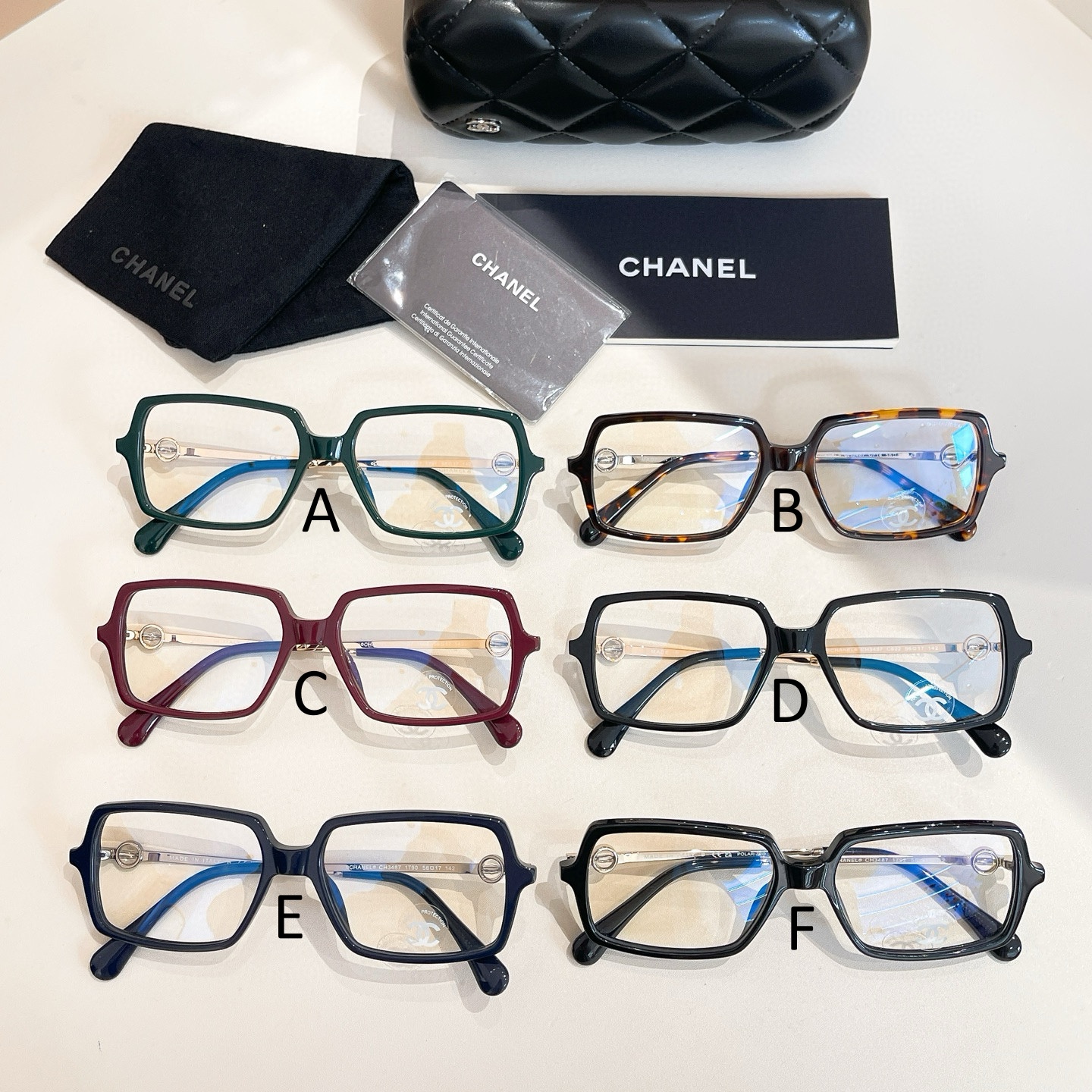 샤넬 Chanel CH3487 56口17-142