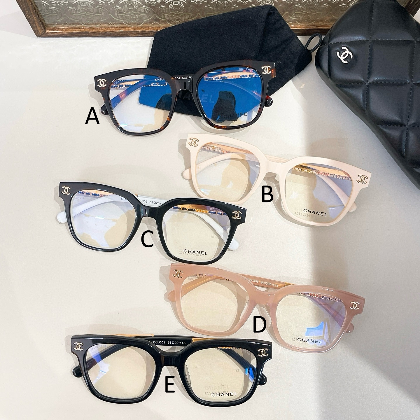 샤넬 Chanel CH6046 53口20-145