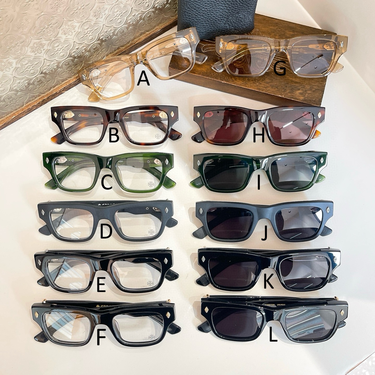 크롬하츠 Chrome Hearts CRYPDIC 55口21-150