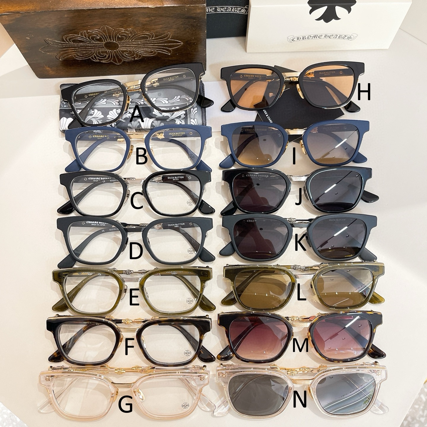 크롬하츠 Chrome Hearts DUCK BUTTER 52口21-152