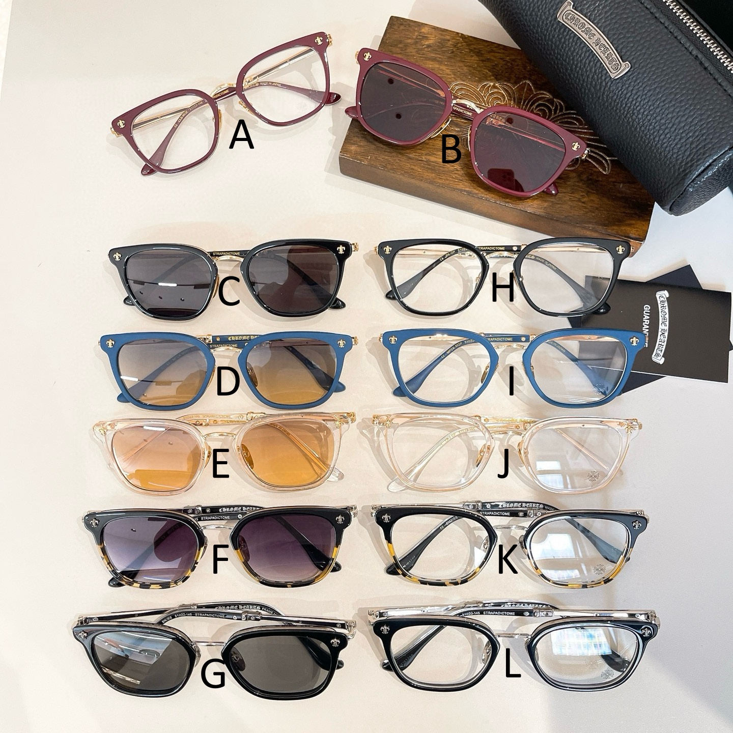 크롬하츠 Chrome Hearts STRAPADICTOME 52口19-150