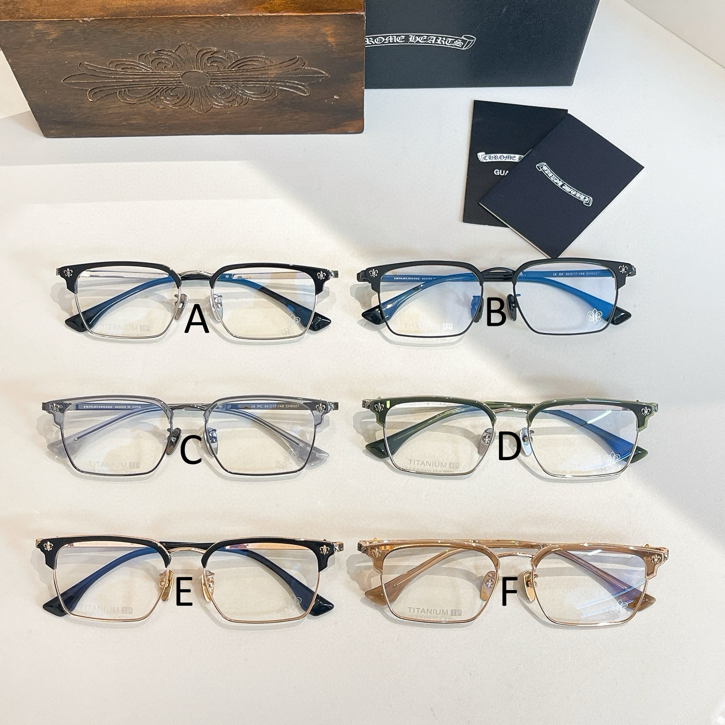 크롬하츠 Chrome Hearts CH8327 54口17-149