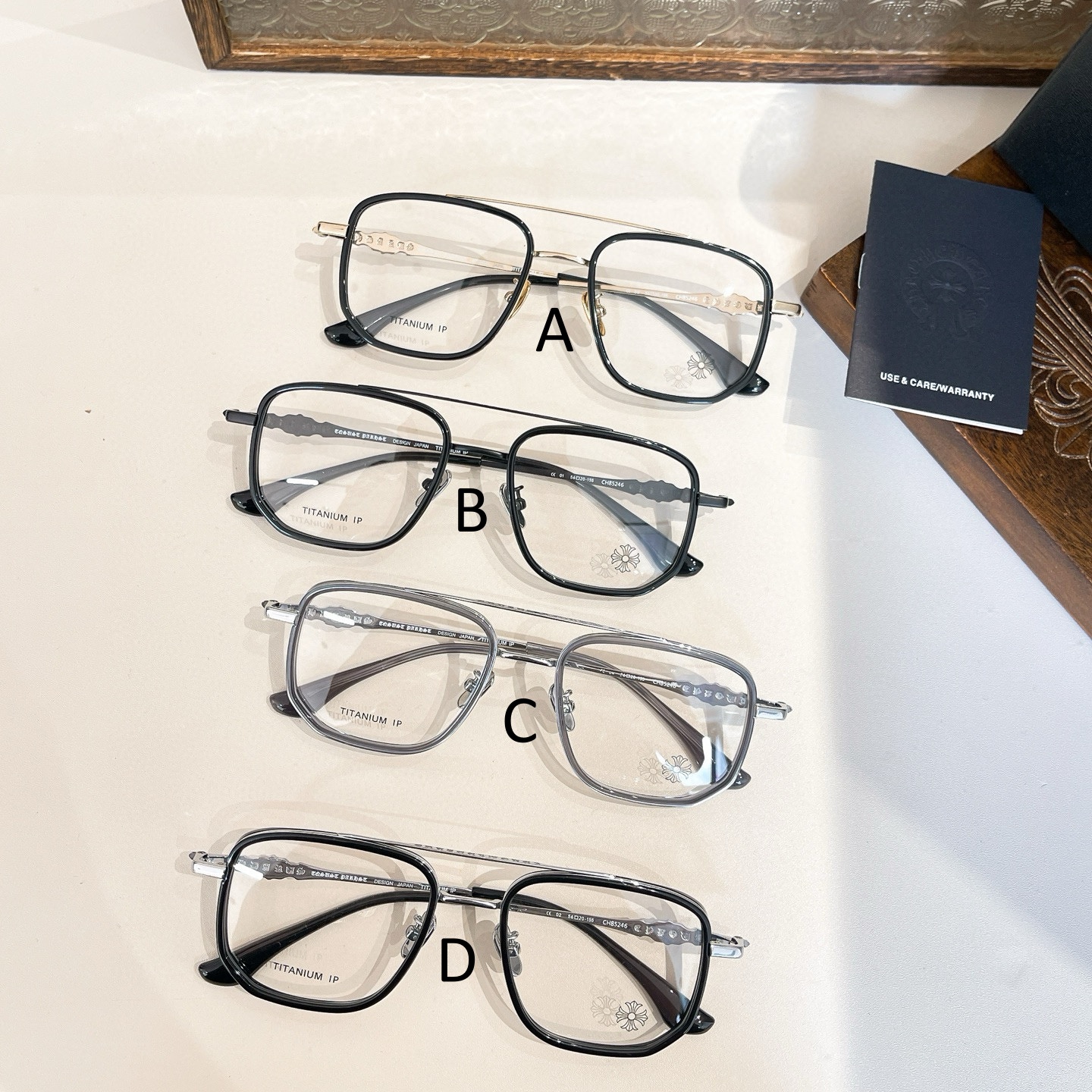 크롬하츠 Chrome Hearts CH85246 56口20-155