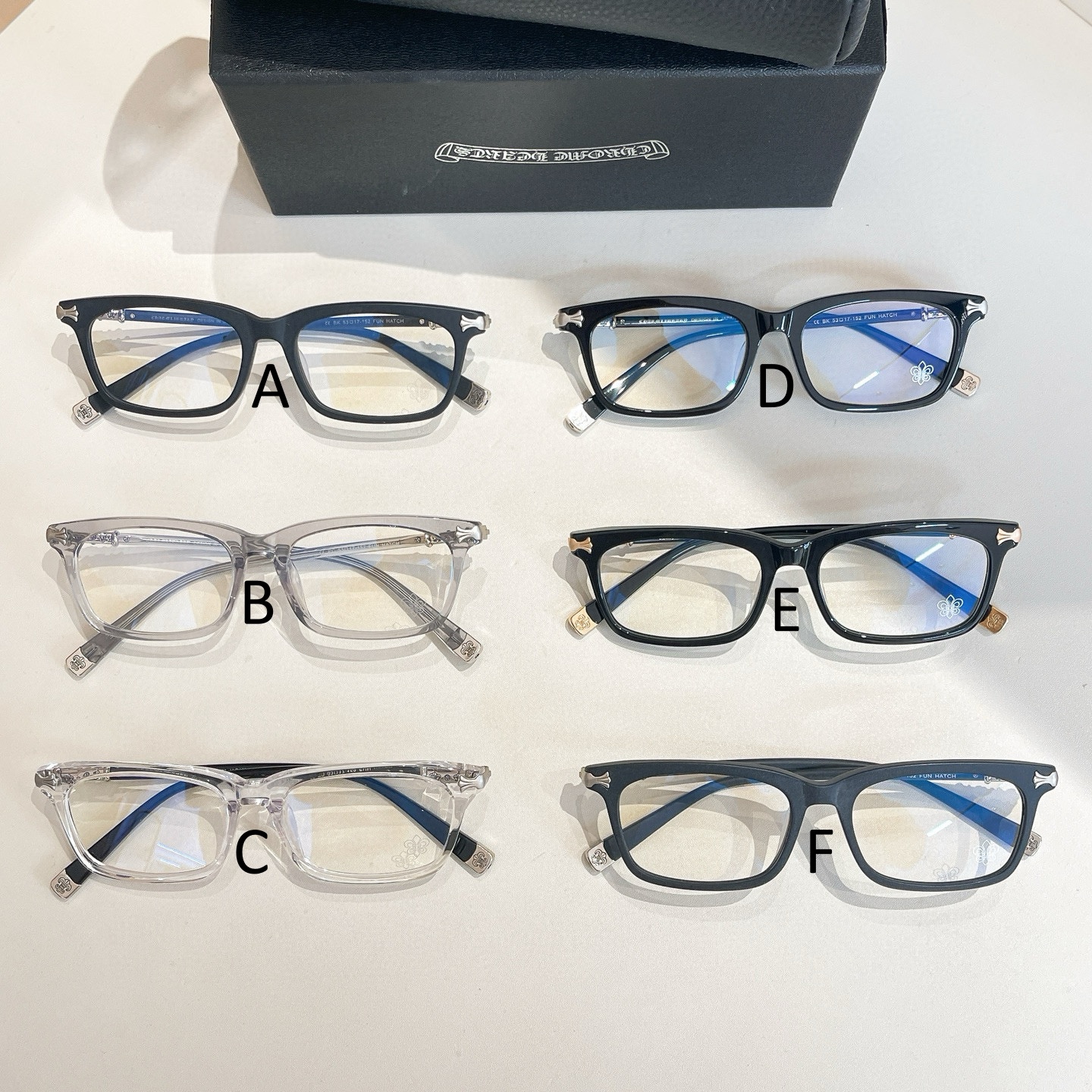 크롬하츠 Chrome Hearts FUN HATCH 53口17-152