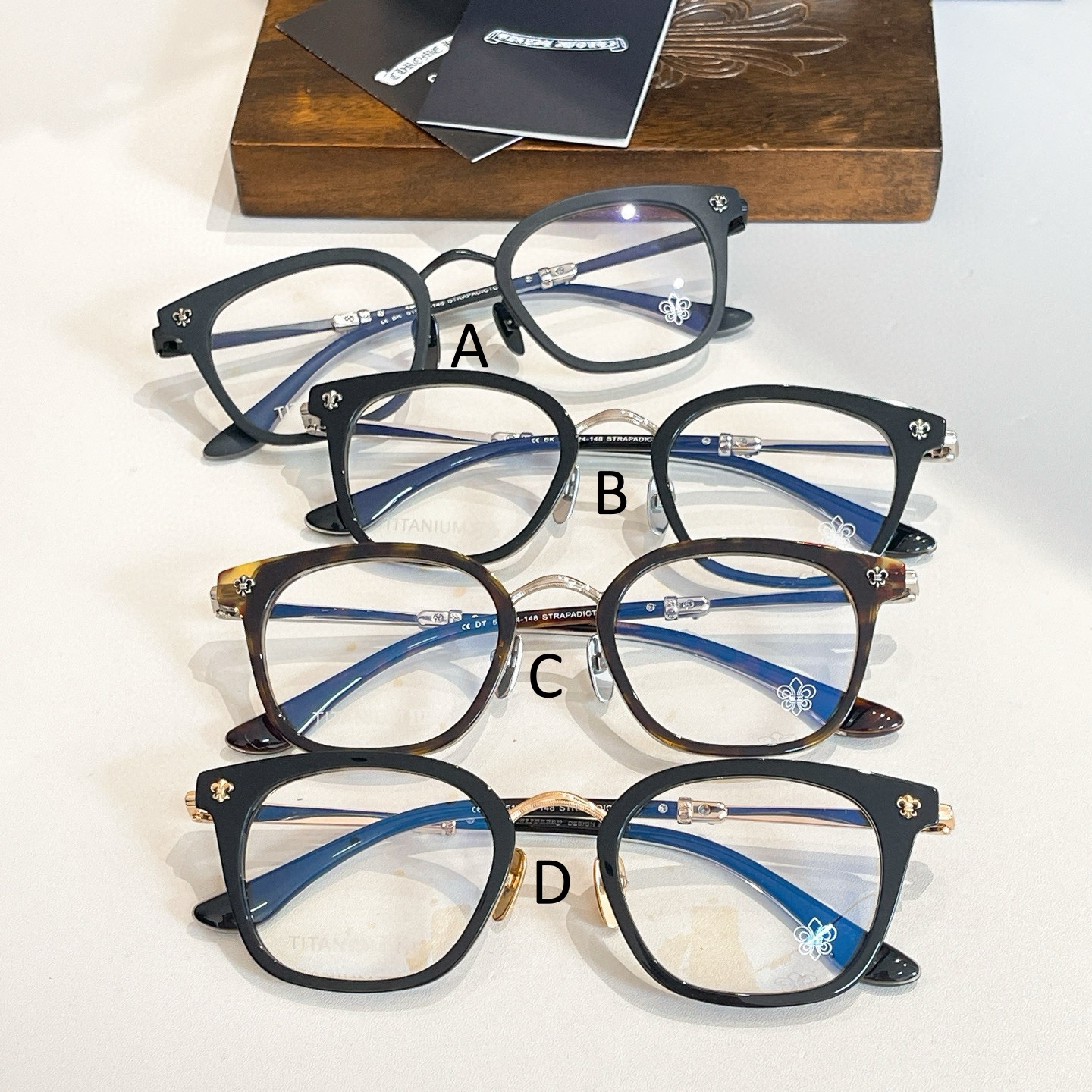 크롬하츠 Chrome Hearts STRAPADICTOME 52口19-150