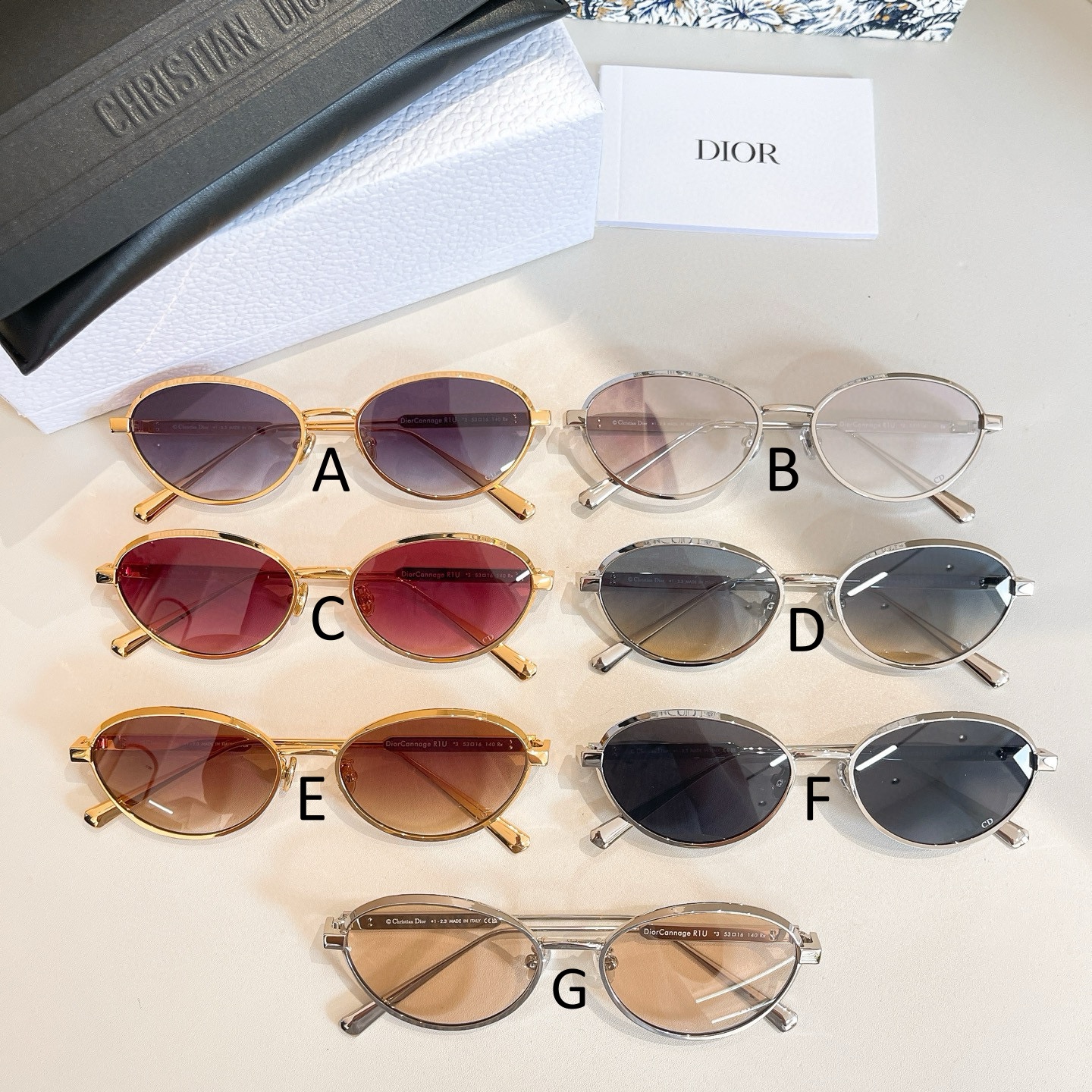 디올 Dior Cannage R1U 55口18-140