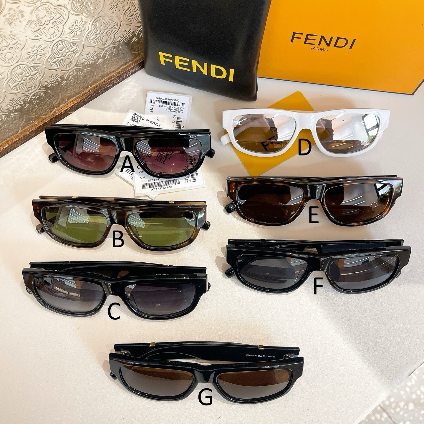 펜디 FENDI FE40157I 58口17-145