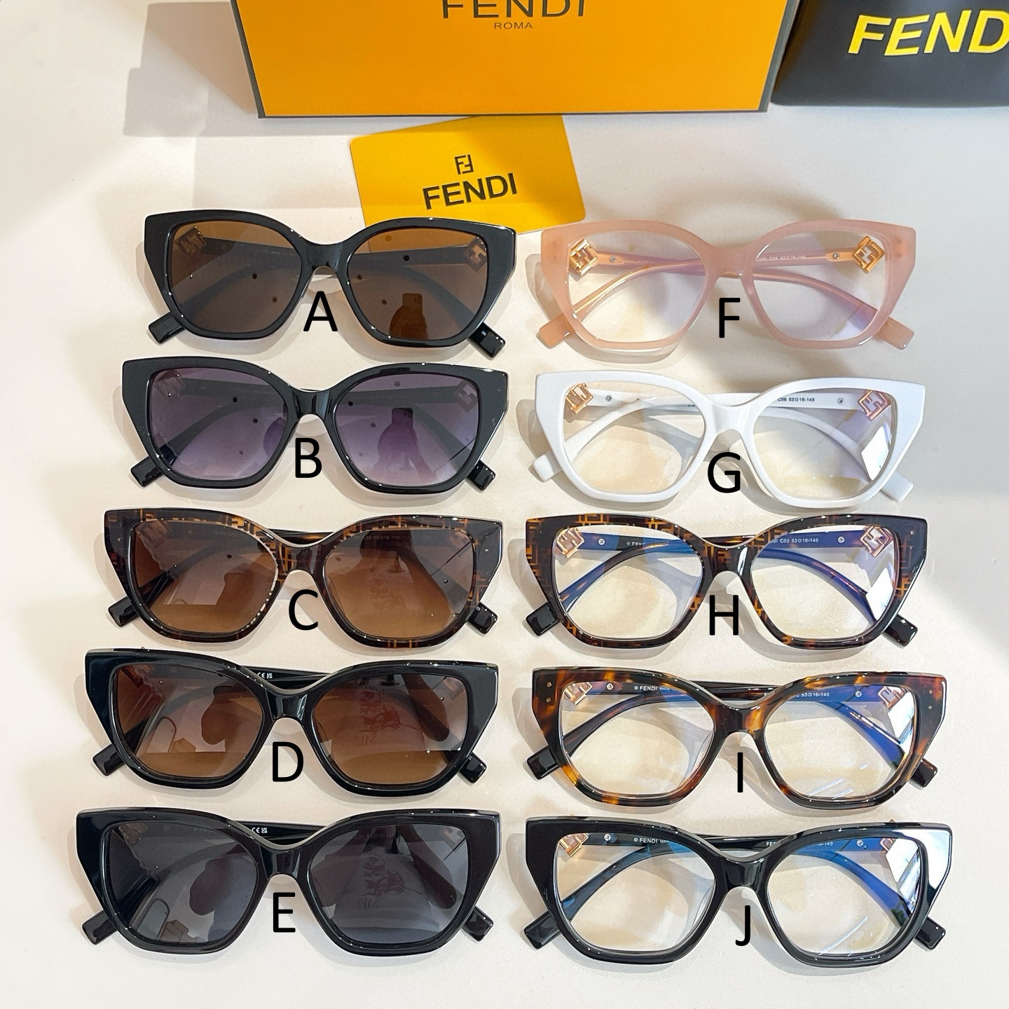 펜디 FENDI FE50100I 55口19-140