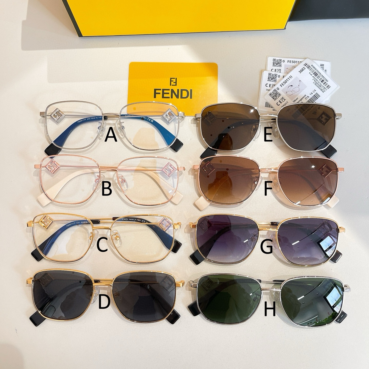 펜디 FENDI FE50111F 56口16-140