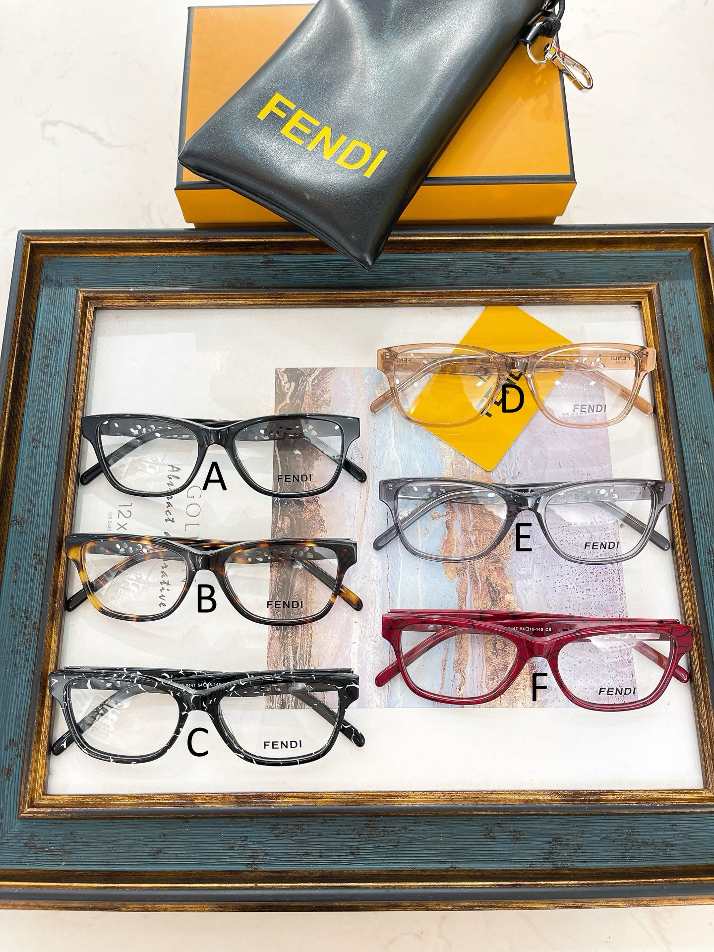 펜디 FENDI FF 0447 54口16-145