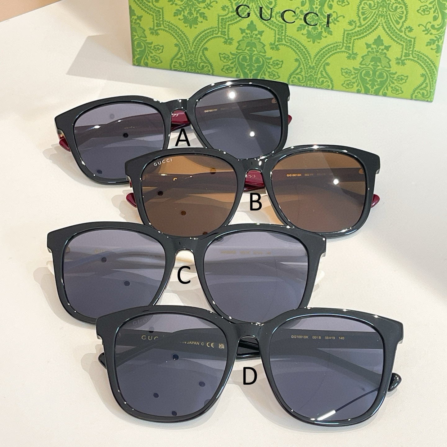 구찌 Gucci GG1001SK 55口19-140