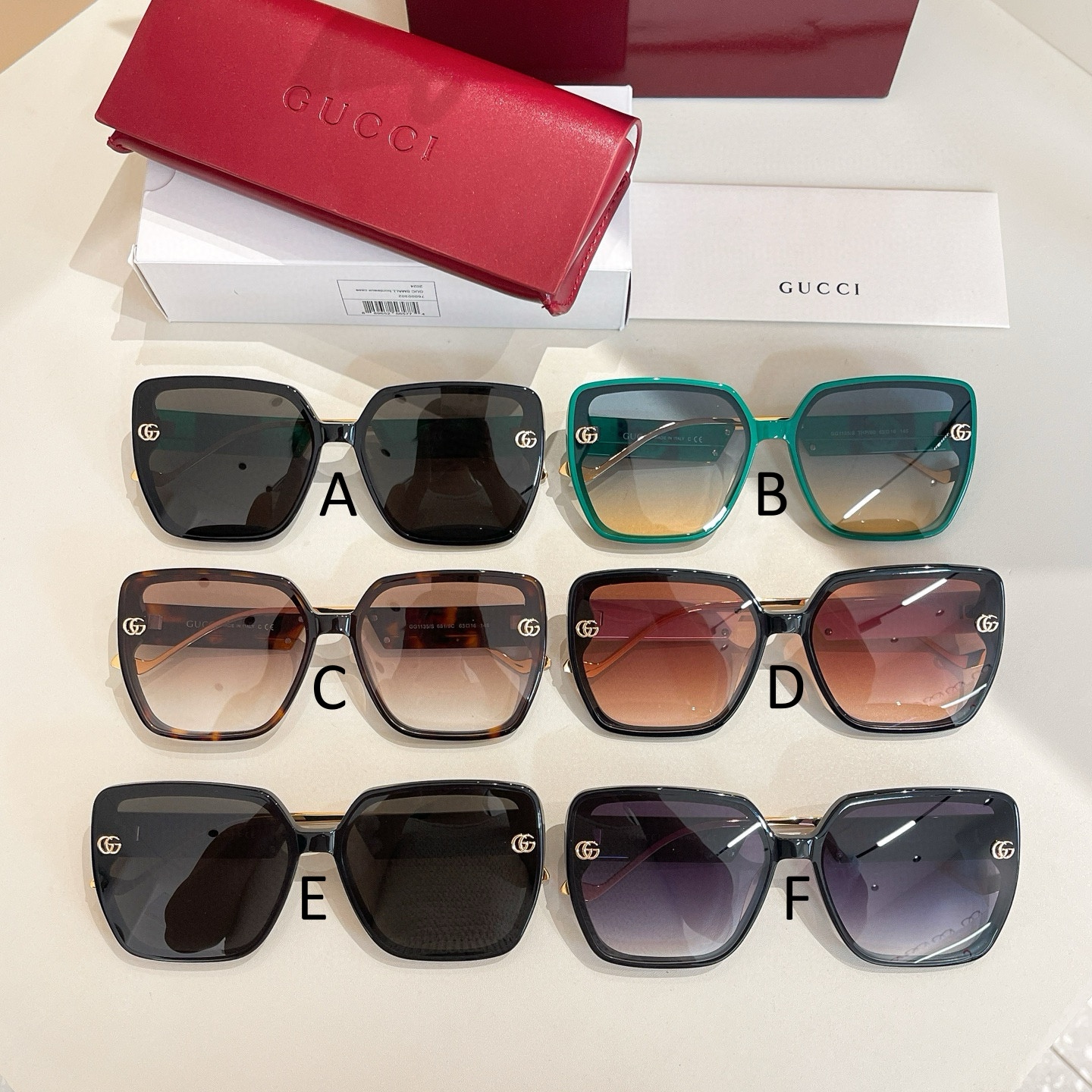구찌 Gucci GG1135 63口16-145