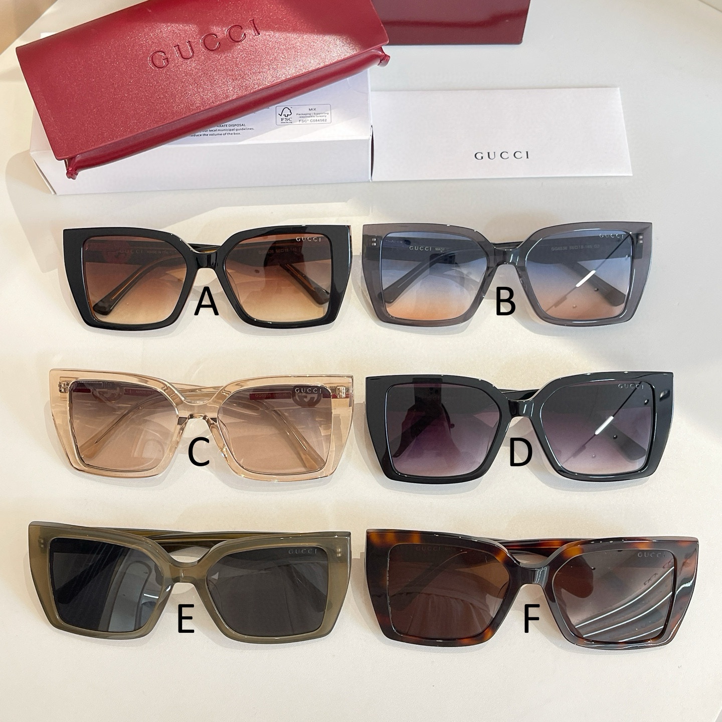 구찌 Gucci GG6536 56口18-145