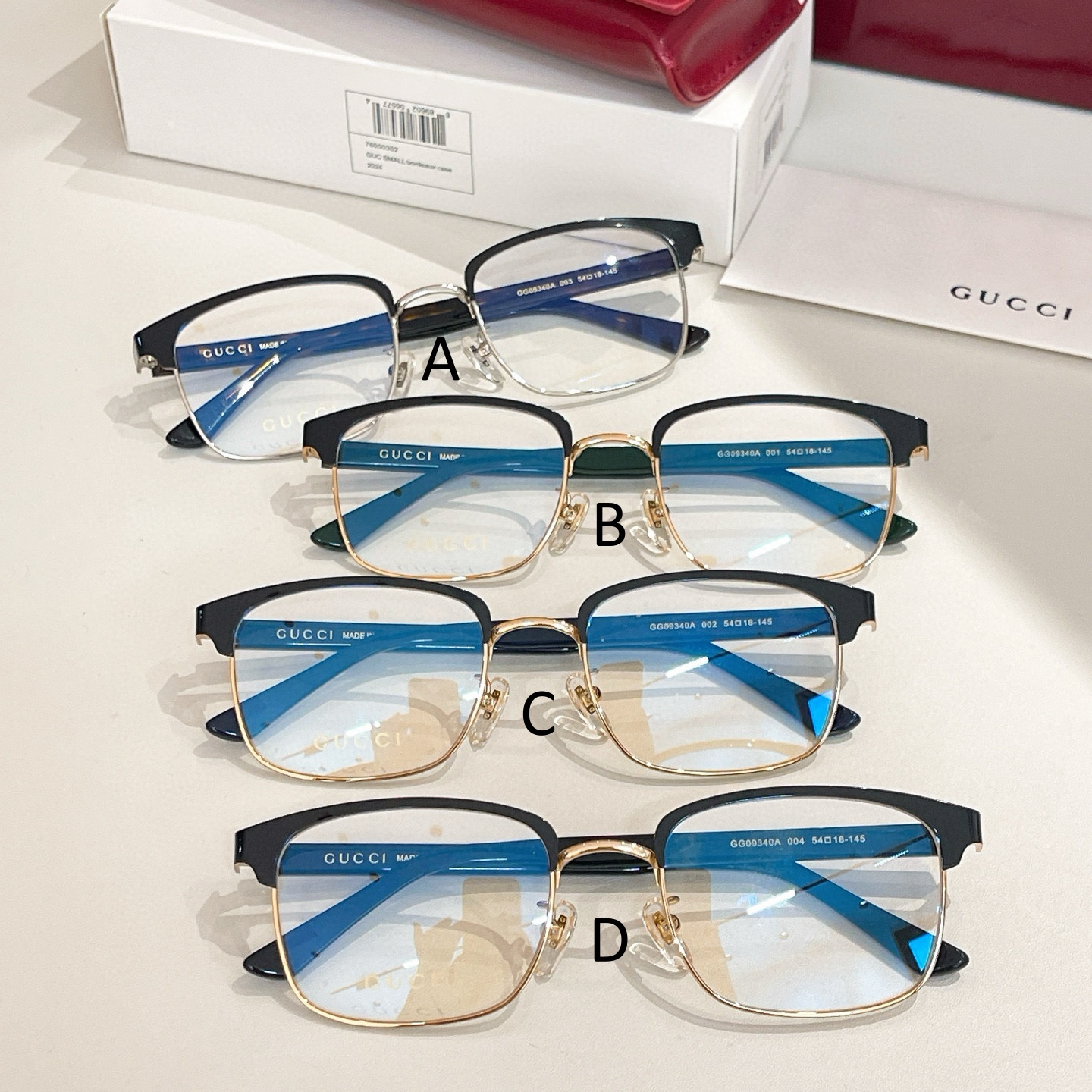 구찌 Gucci GG0934OA 54口18-145