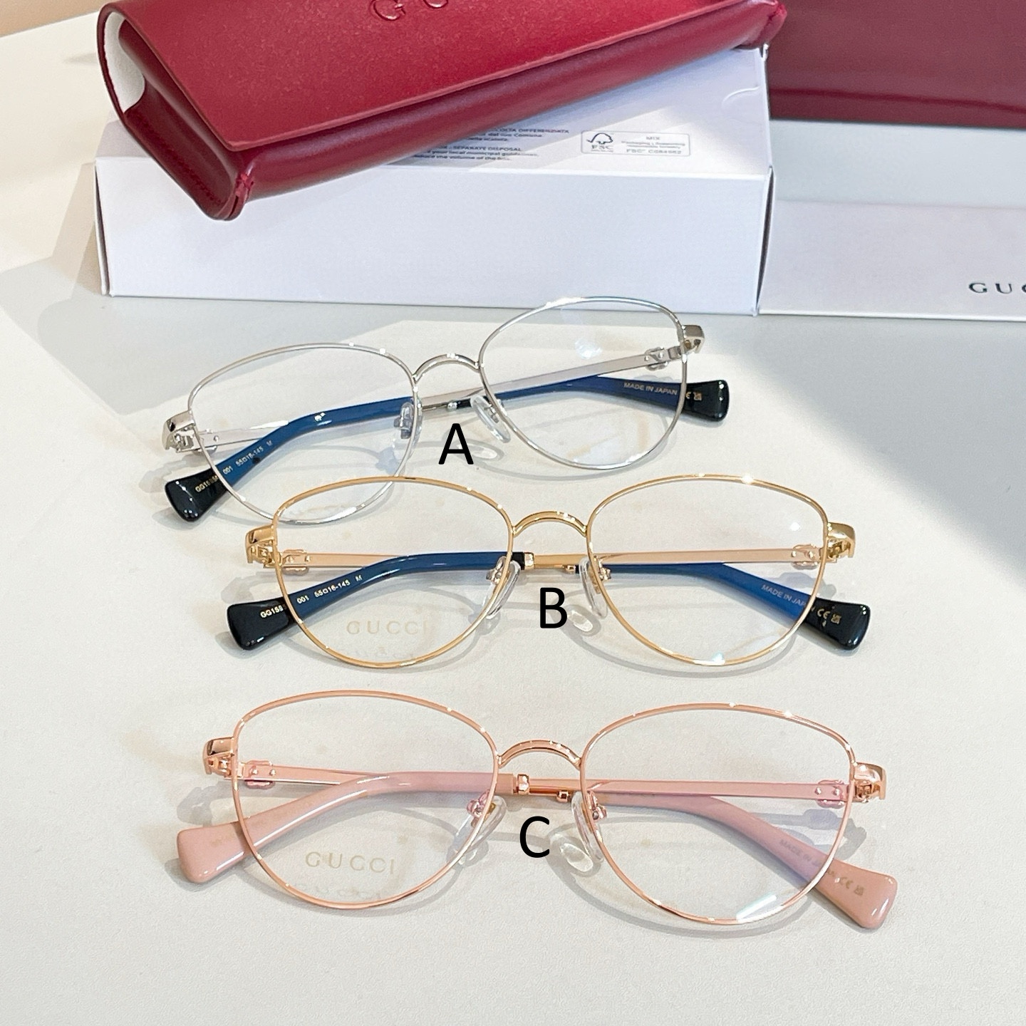 구찌 Gucci GG1595O 55口16-145