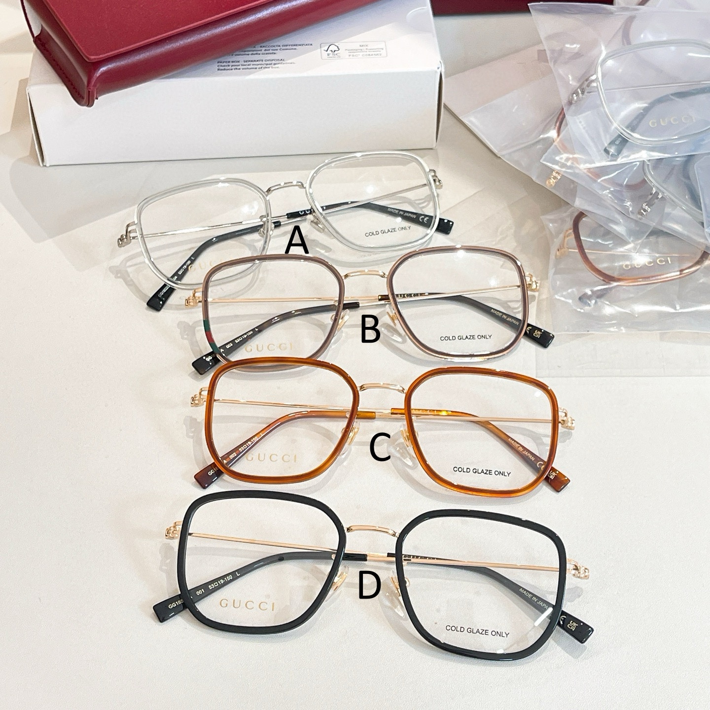 구찌 Gucci GG1852OA 53口19-150