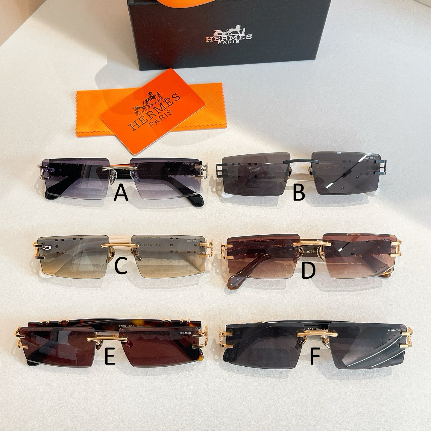 에르메스 Hermes 9708 59口17-143