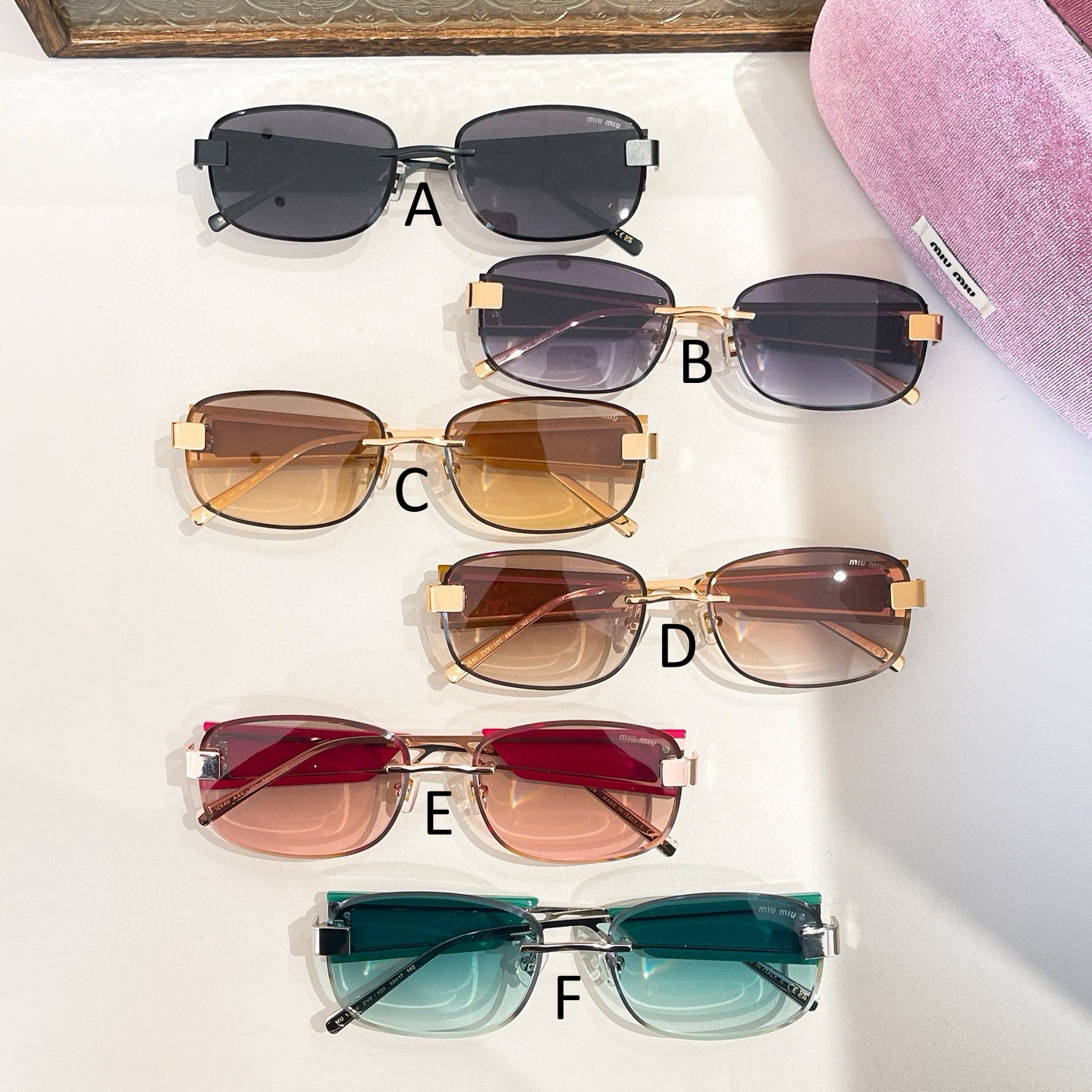 미우 미우 MIU MIU MU 129AV 58口17-142