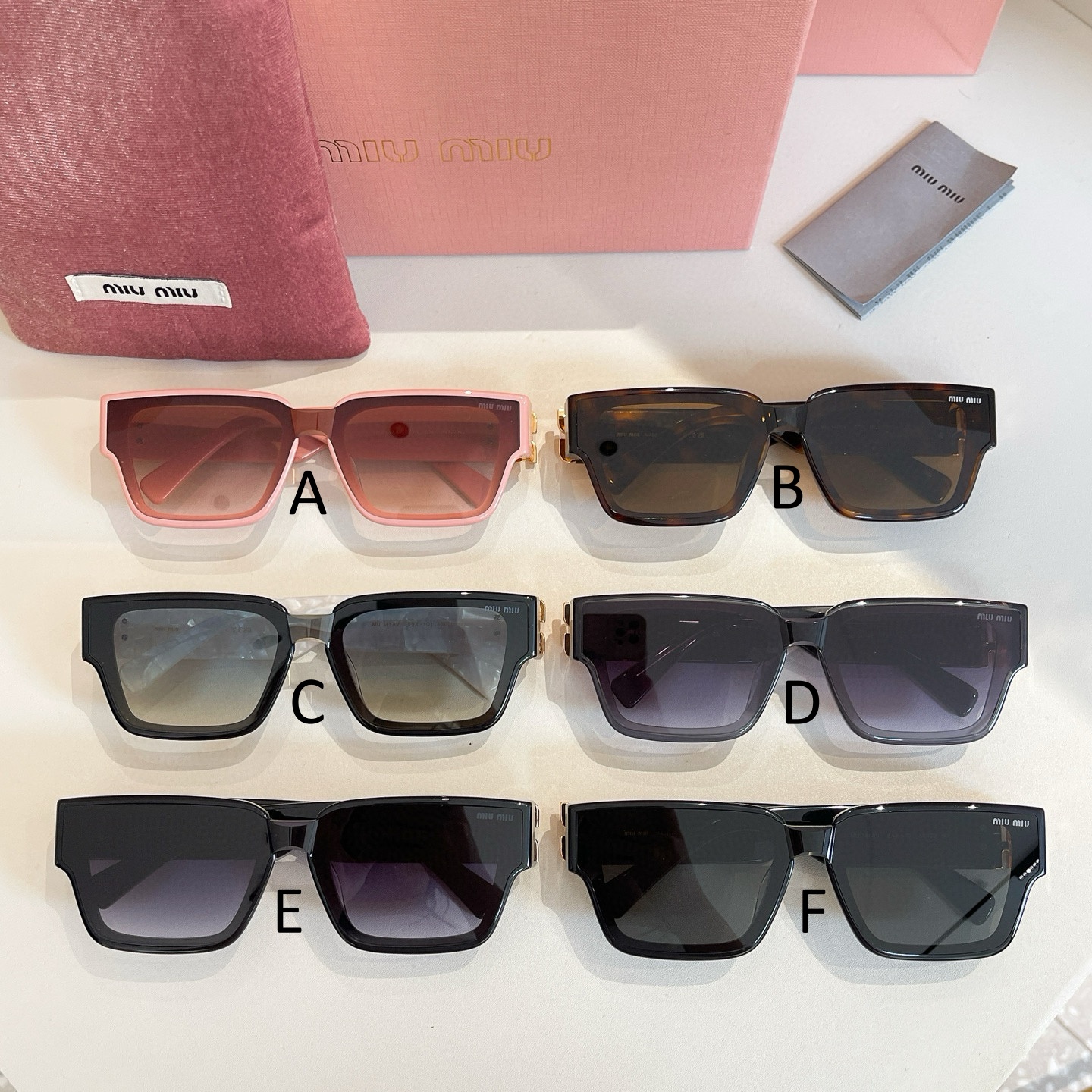 미우 미우 MIU MIU MU 141AV 53口20-142