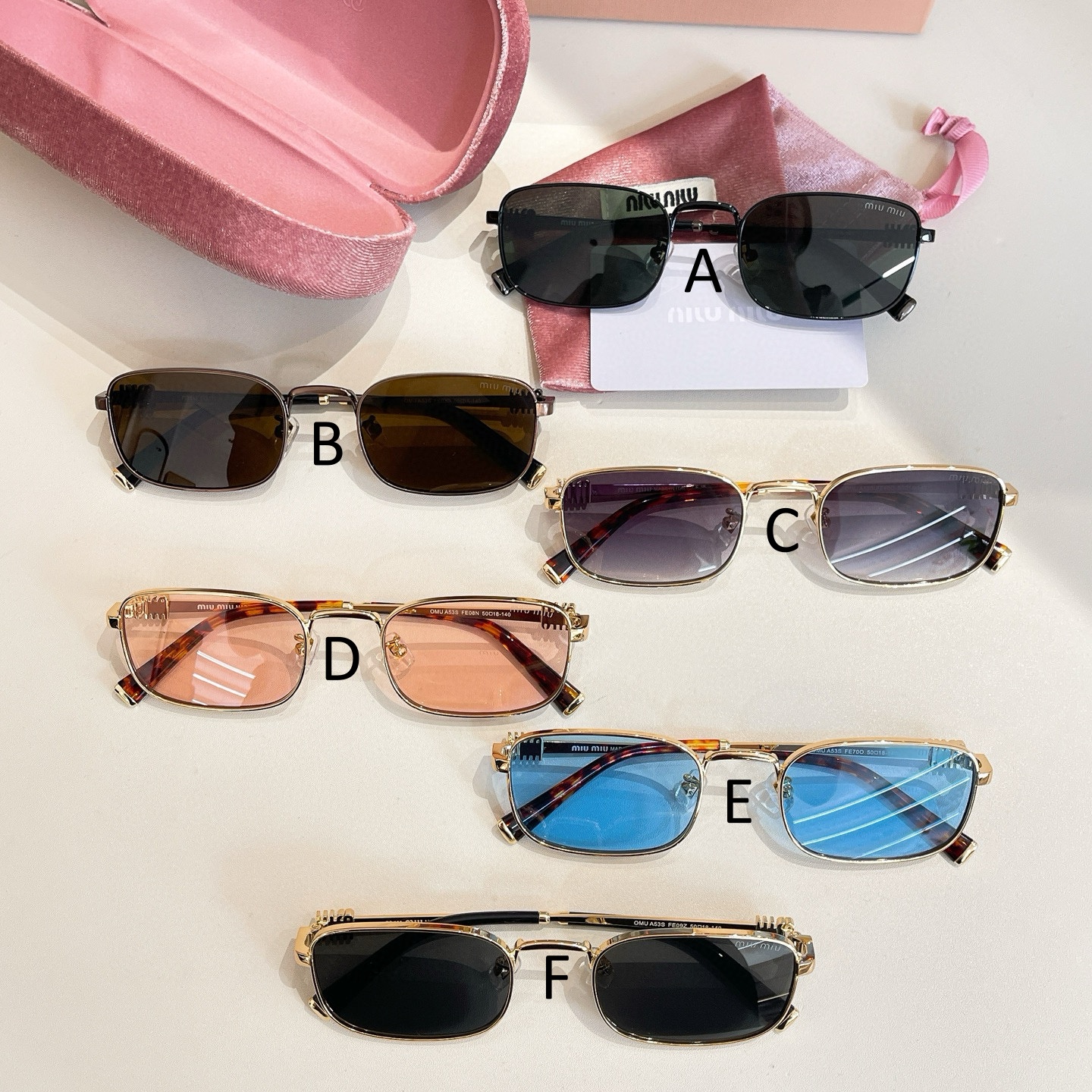 미우 미우 MIU MIU OMU A53S 50口18-140