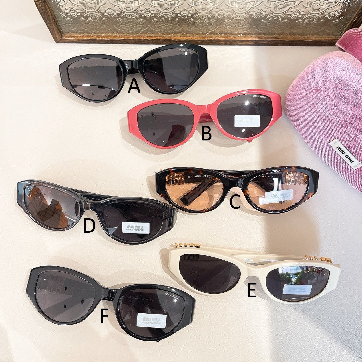 미우 미우 MIU MIU SMU 16ZS 65口16-148