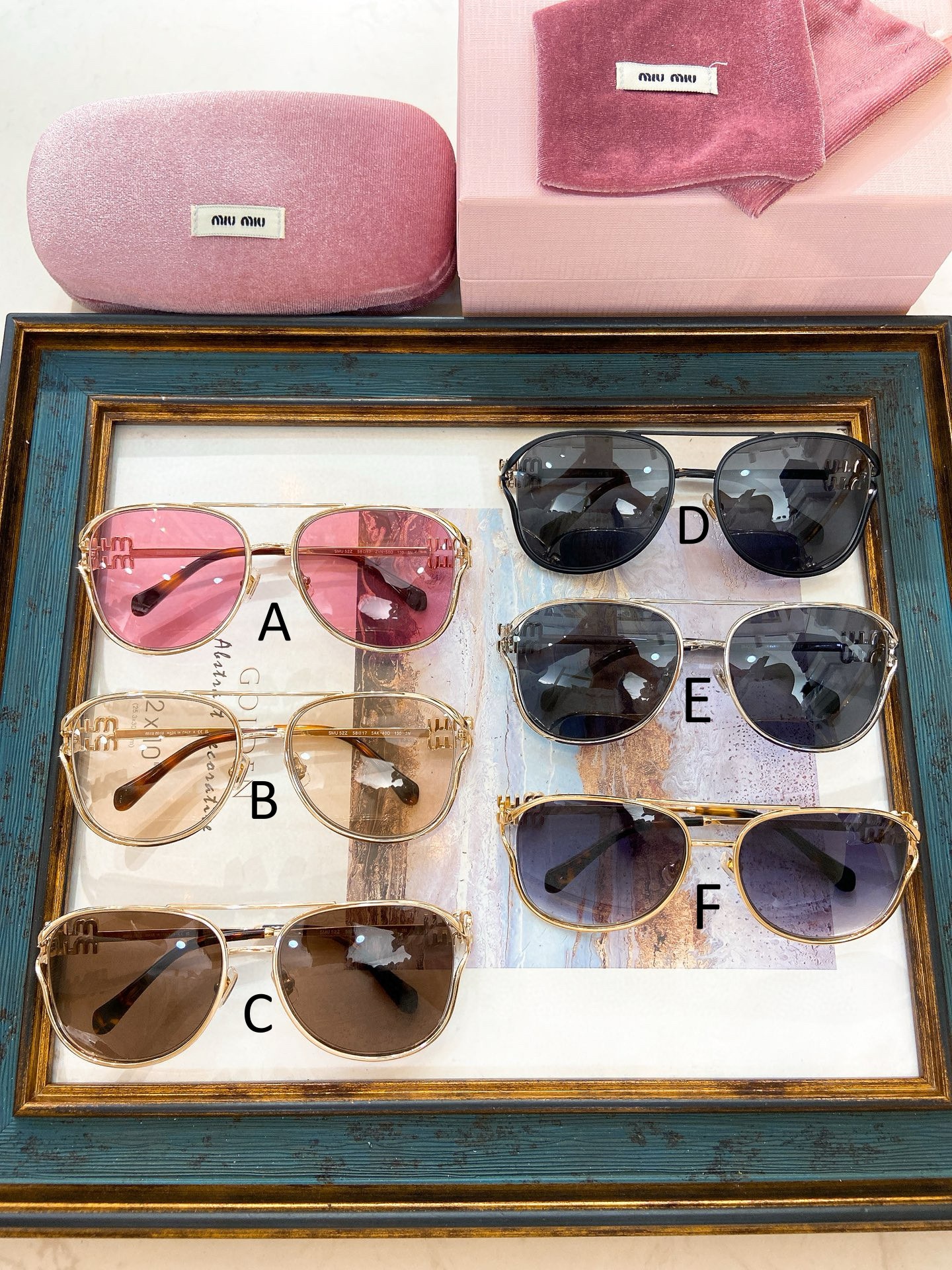 미우 미우 MIU MIU SMU 52Z 58口17-130