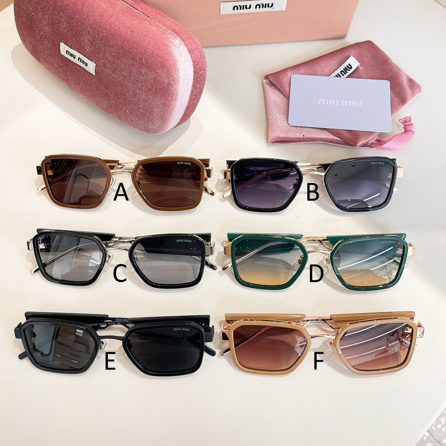 미우 미우 MIU MIU SMU 64WS 55口18-147