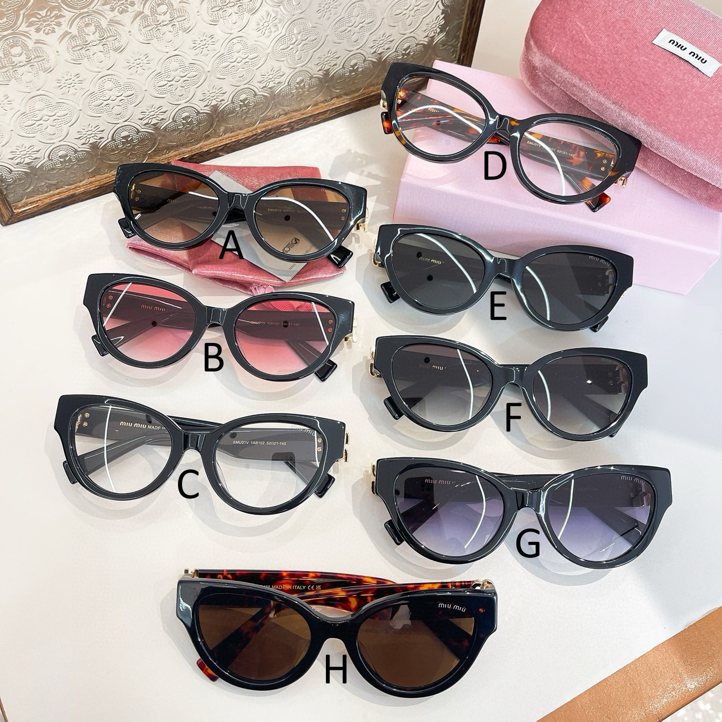 미우 미우 MIU MIU SMU01V 52口21-140