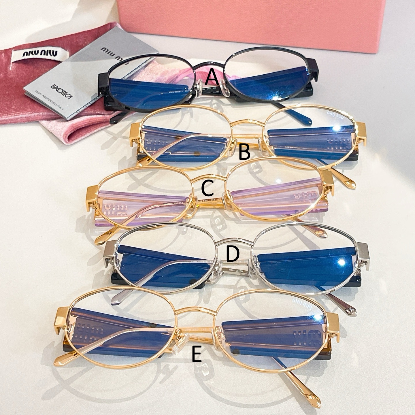 미우 미우 MIU MIU SMU 5688TS 53口19-145