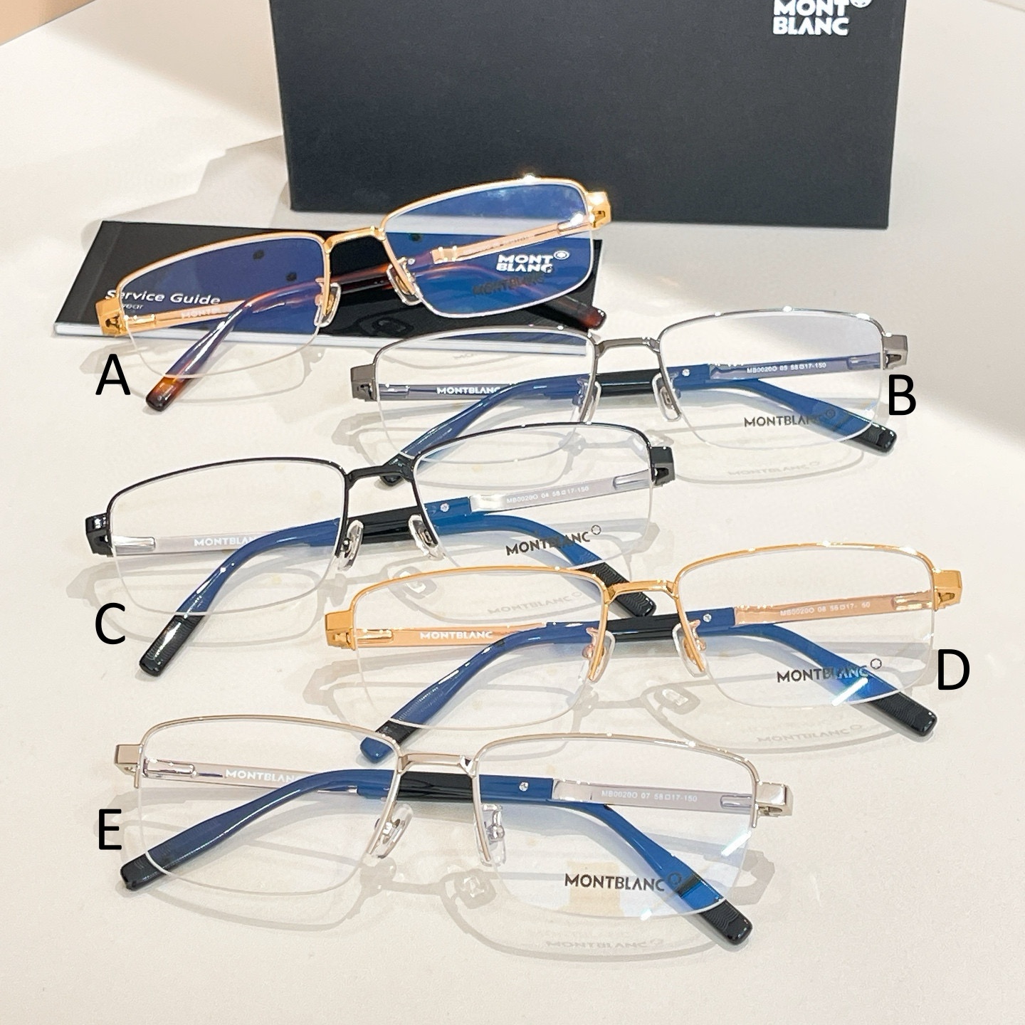 Mont Blanc MB0020O 58口17-150