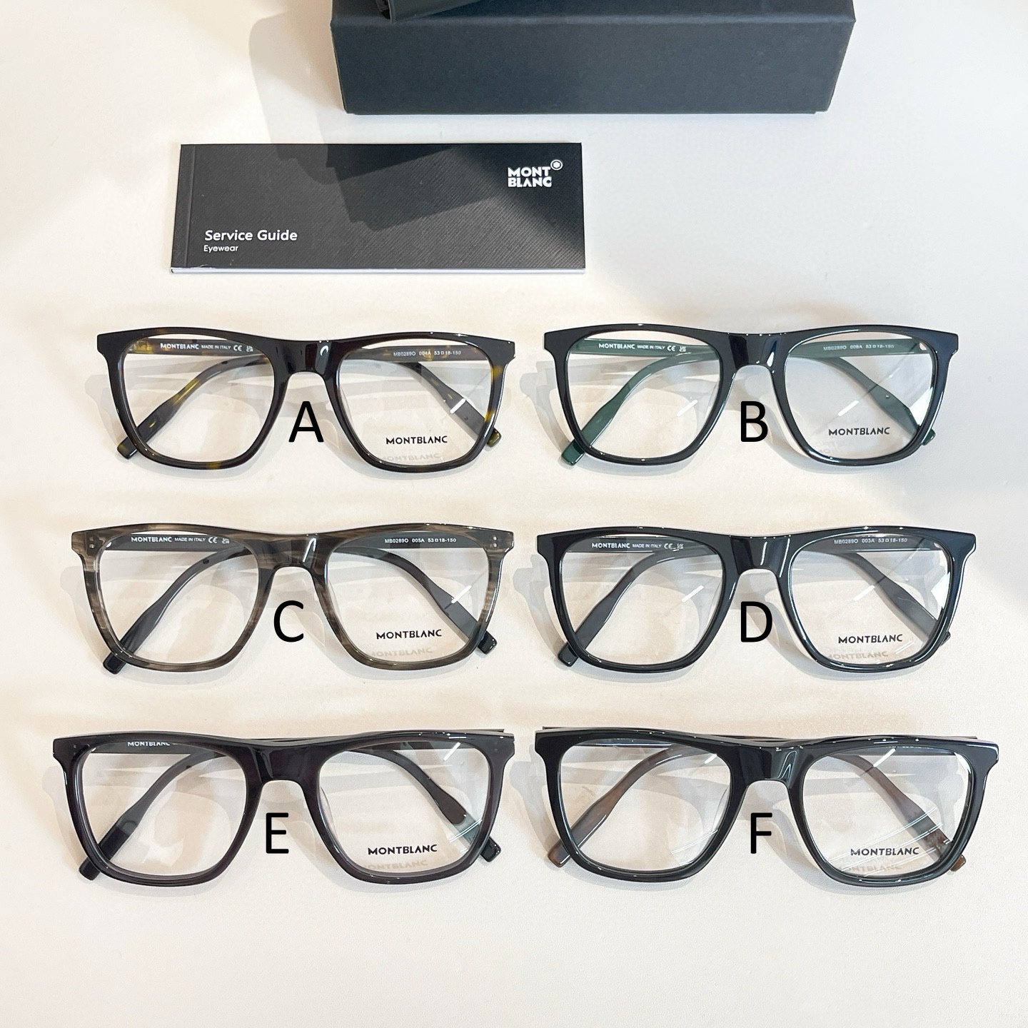 Mont Blanc MB0289O 53口18-150