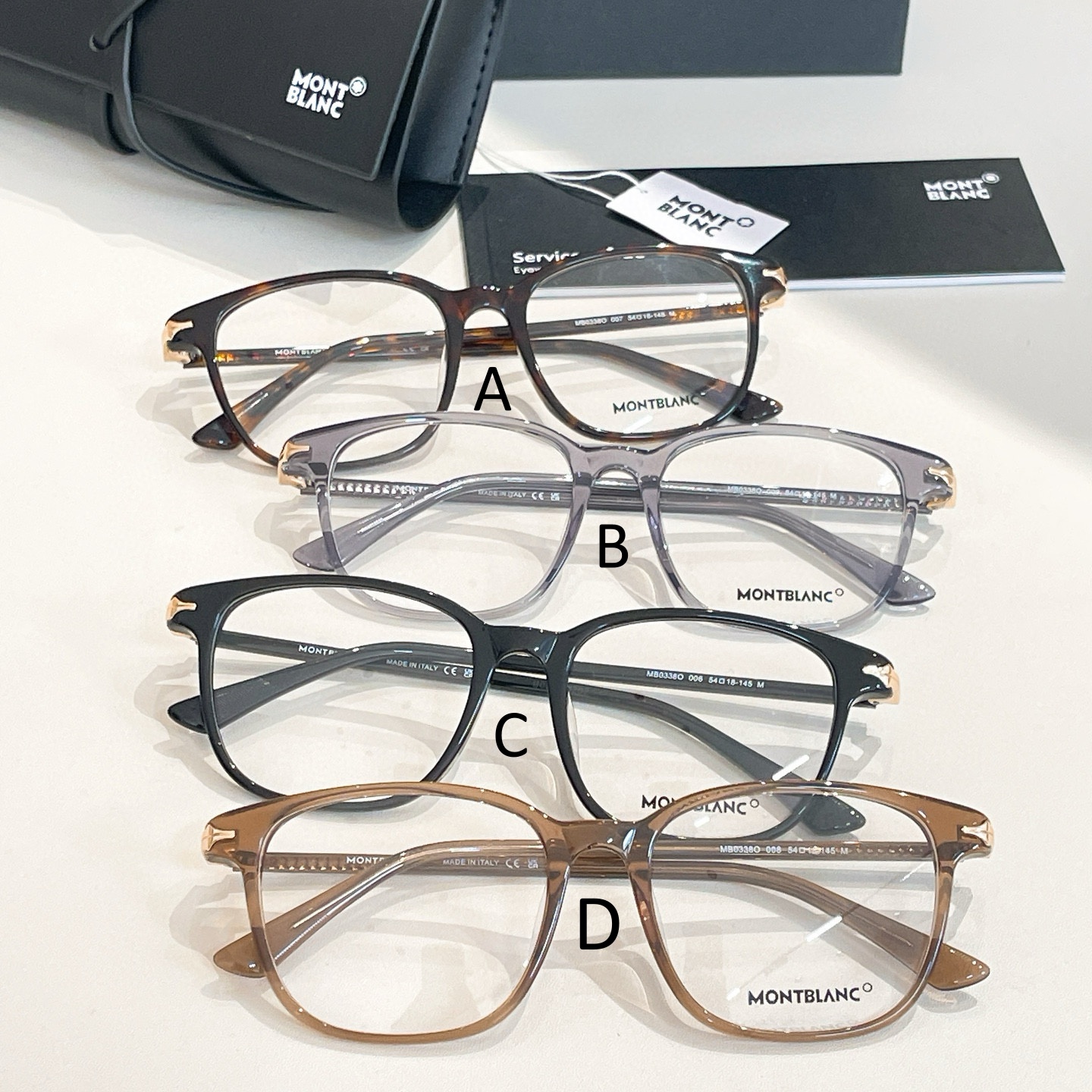 Mont Blanc MB0338O 60口15-145