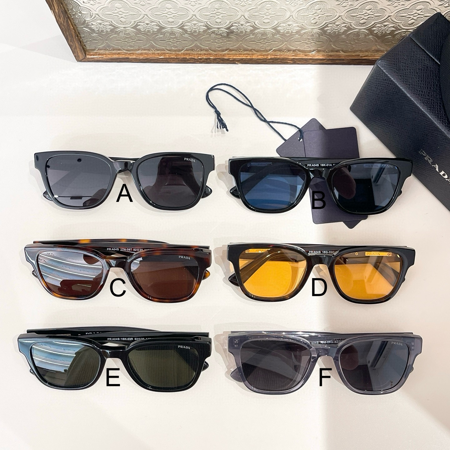 프라다 Prada PR A04S 52口20-145