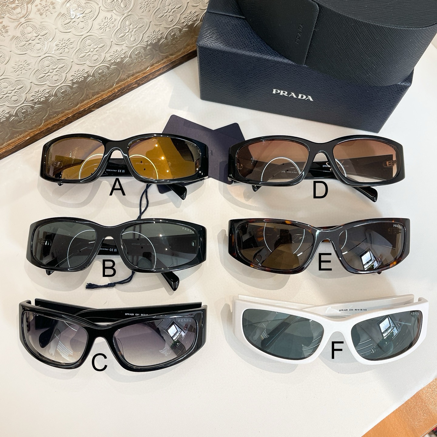 프라다 Prada SPR A26 60口18-125