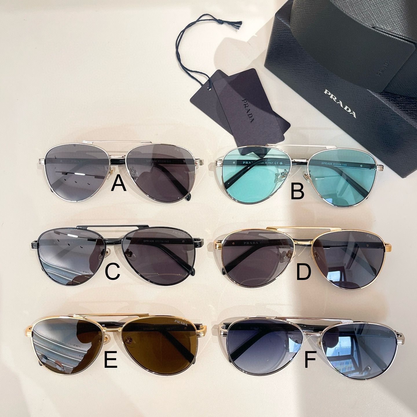 프라다 Prada SPR A58 61口15-145