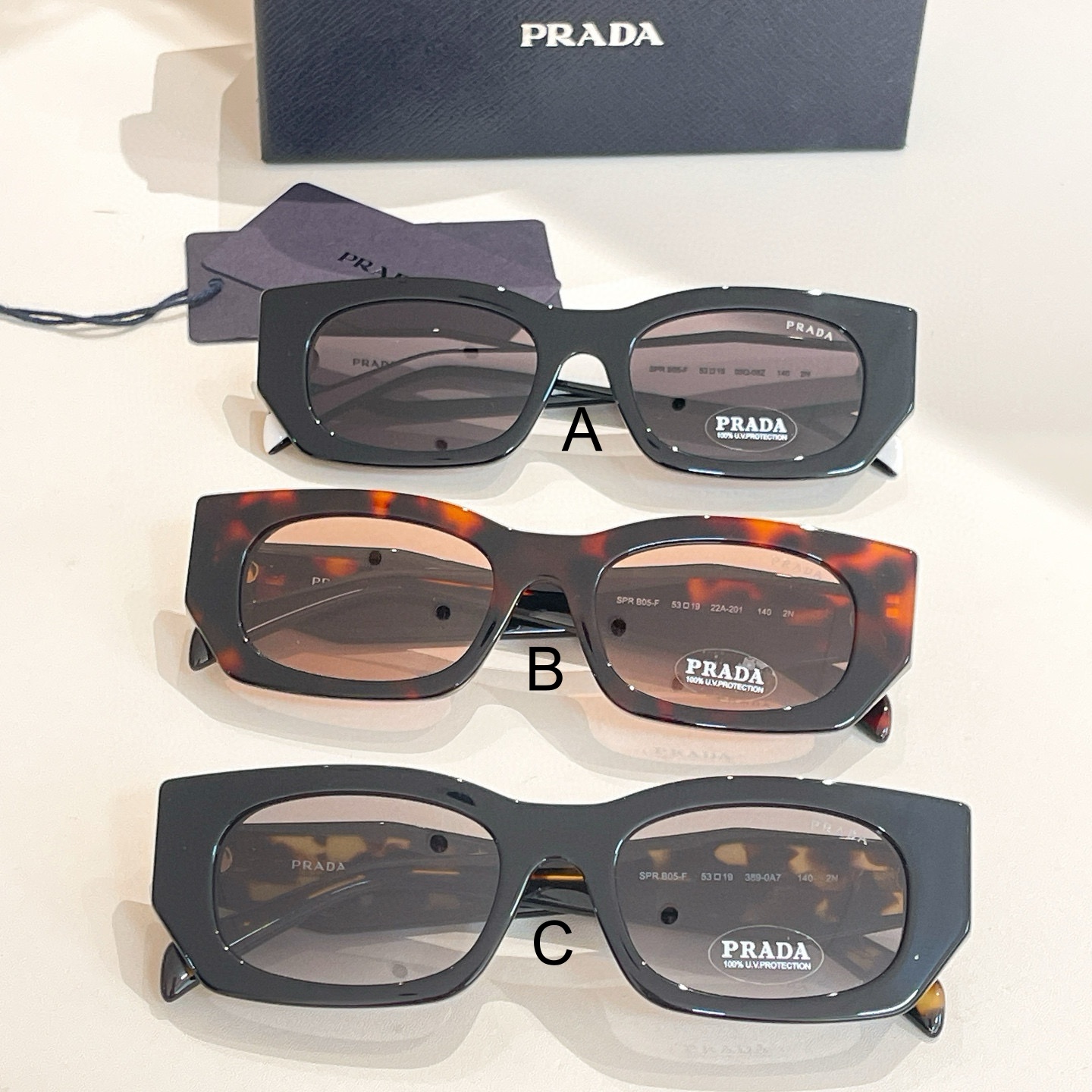프라다 Prada SPR B05-F 54口18-140