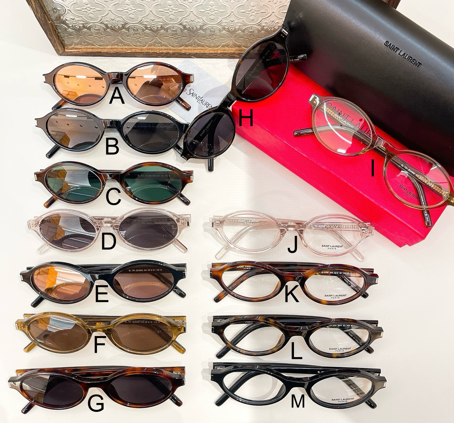 생로랑 Saint laurent SL 751 50口19-140